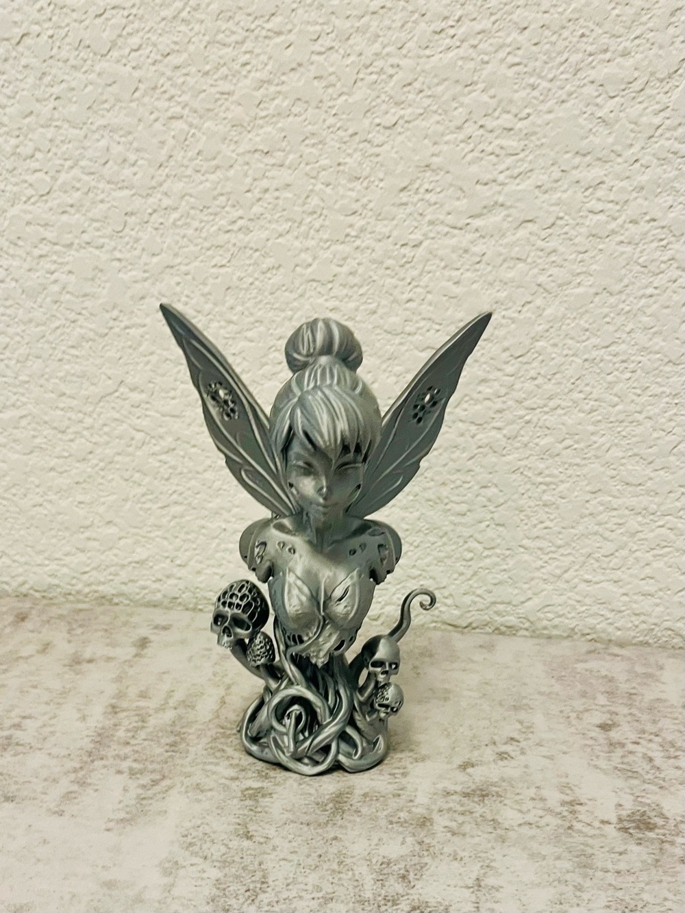 Fairy  Statue - Silver Decorative Home Art